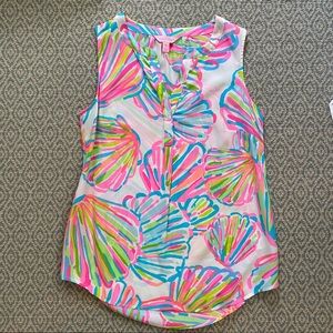 Lilly Pulitzer Stacy Sleeveless Blouse